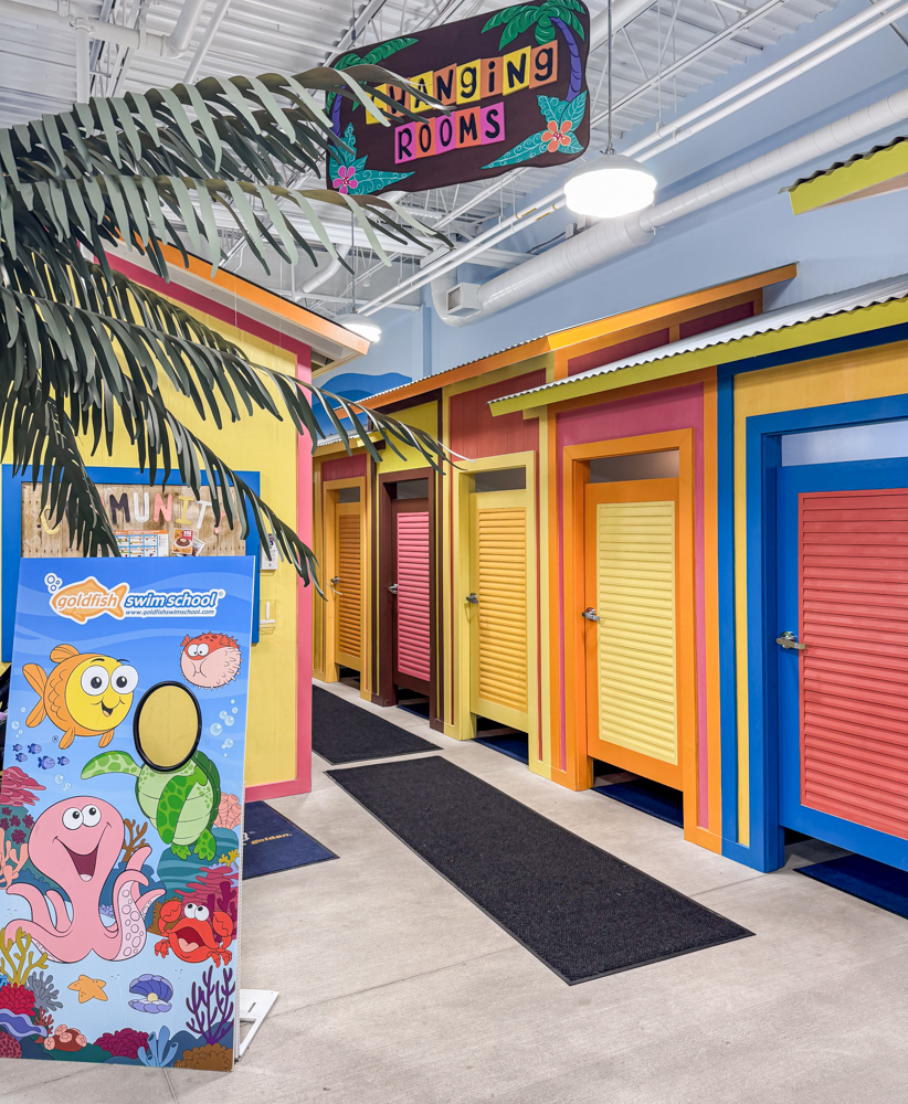 Goldfish Swim School Changing Rooms